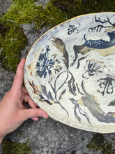 Load image into Gallery viewer, Leaping Hare and Deer Platter