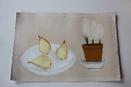 Still Life with Hyacinth and Plate of Quinces