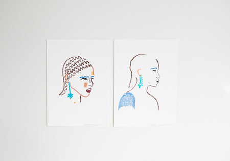 Oil Pastel on Paper | Partnership Editions