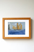 Load image into Gallery viewer, Cunégonde's Schooner Print