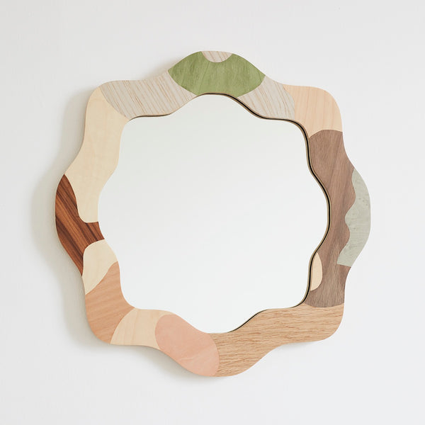 Round Curve Mirror