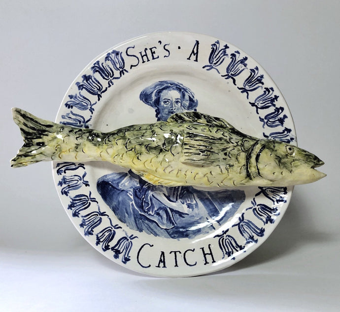 She's A Catch | Pollyanna Johnson | Original Artwork | Partnership Editions