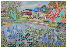 Load image into Gallery viewer, Water Lilies Float on the Pond | Camilla Perkins | Original Artwork | Partnership Editions