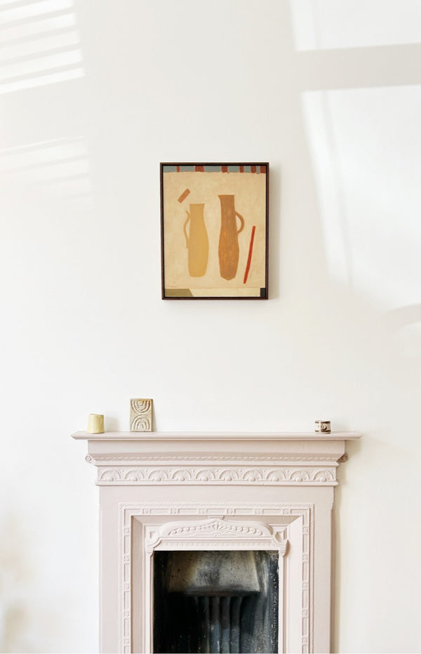 Jugs and Lines (Framed)