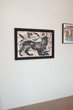Load image into Gallery viewer, Translating Instinct Tile Painting (Framed)