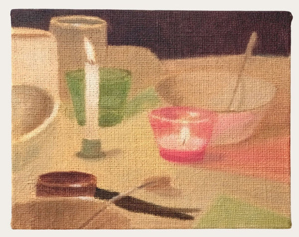 Table with candles