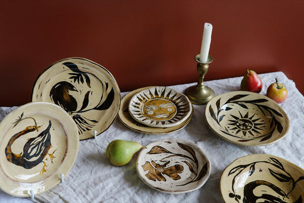 Thistle side plate