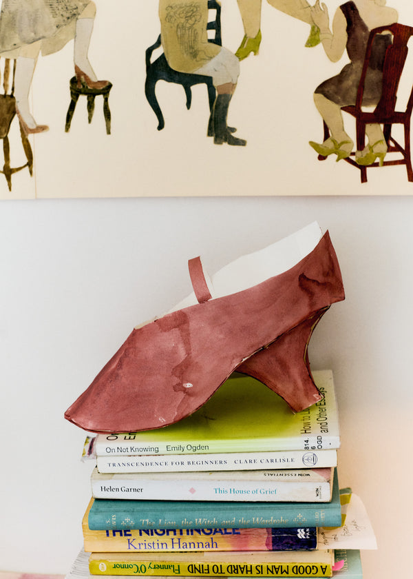 Collecting Evidence (Paper shoes)