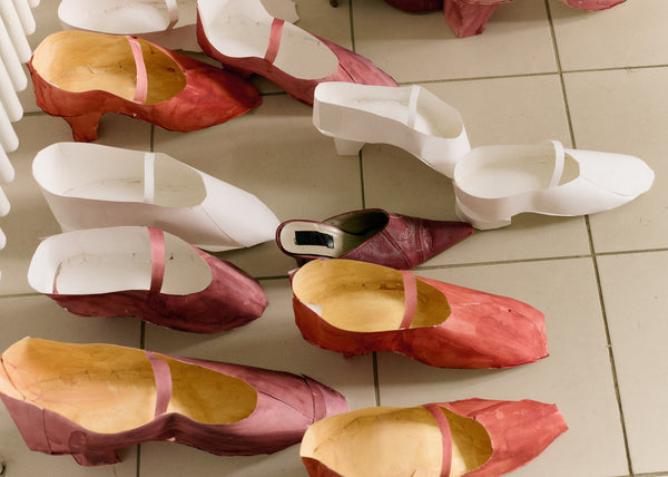 Collecting Evidence (Paper shoes)