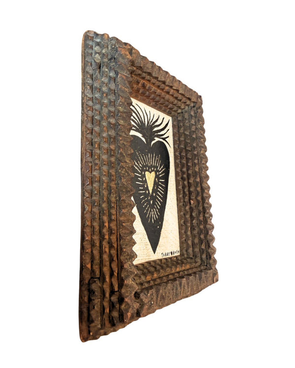 The Flaming Heart (Framed)