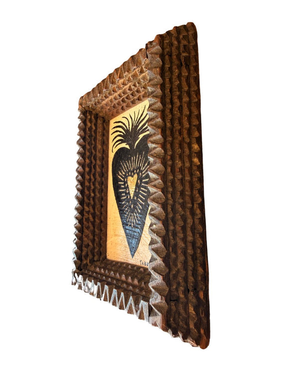 The Flaming Heart (Framed)