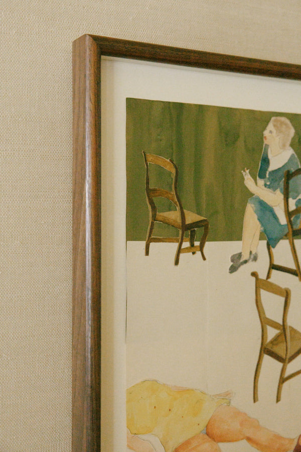Piano Lessons I (Framed)