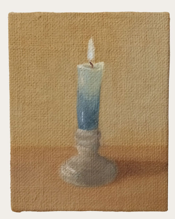 Blue candle