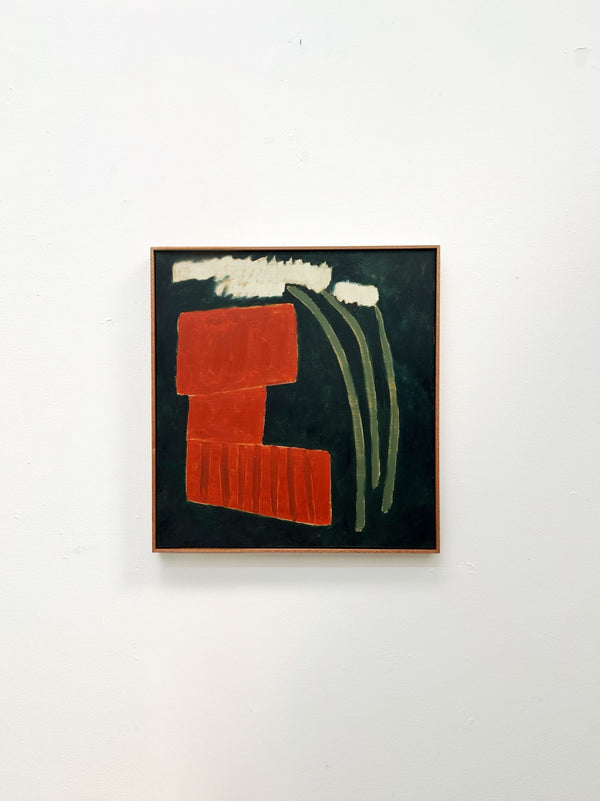 Building Blocks with Flowers (Framed)