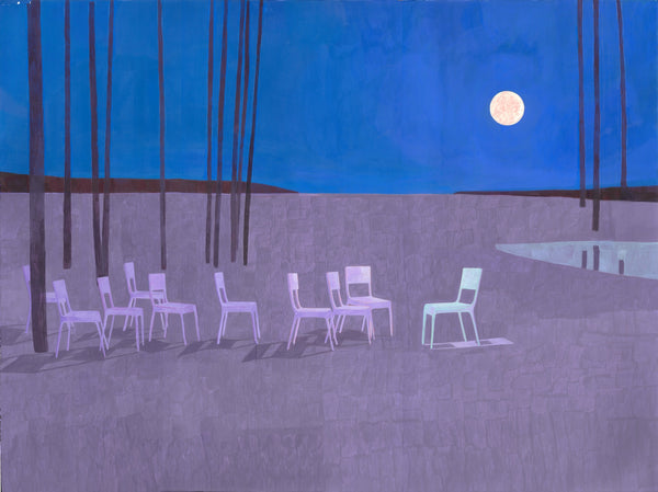 Friday Night Farewell (Grief is vast. I want to be held by the moon)