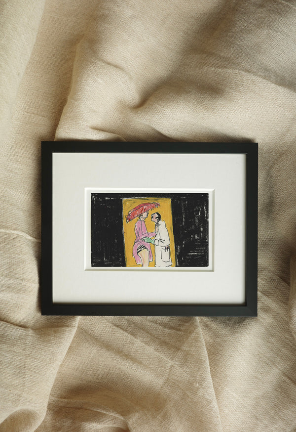 Behind Closed Doors (Framed)
