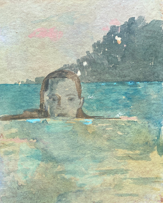 Above water (Framed)