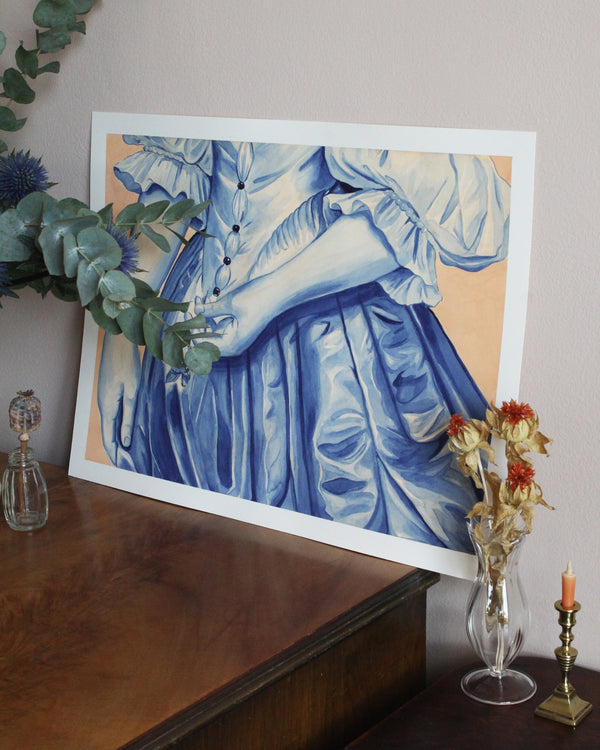 A delft dress