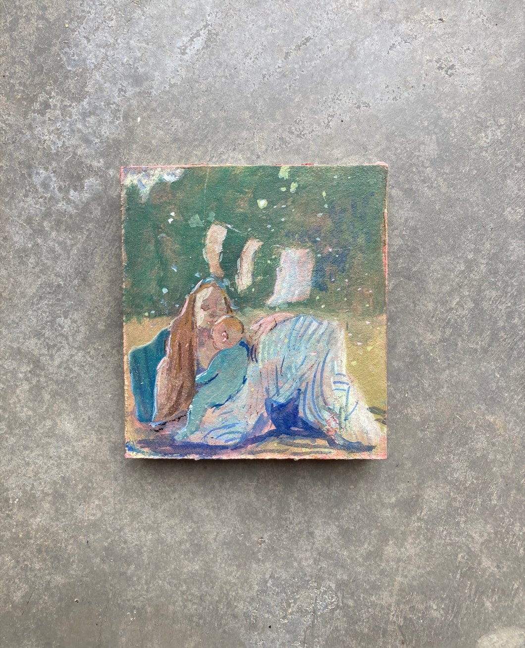 After my Swim (Framed)