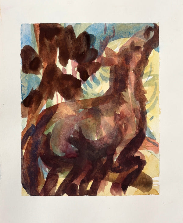 Animal mystery, bay horse