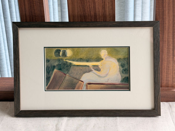Becoming thicker than your walls (Framed)