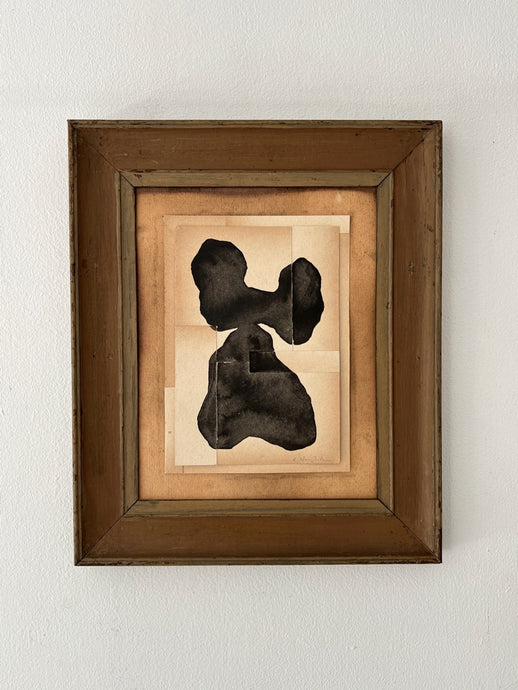 Biomorphic Form (Framed)