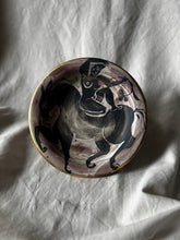 Load image into Gallery viewer, Blue Lady on horseback