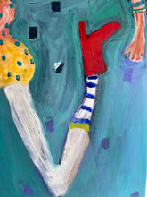 Load image into Gallery viewer, Blue Dancer (Framed)