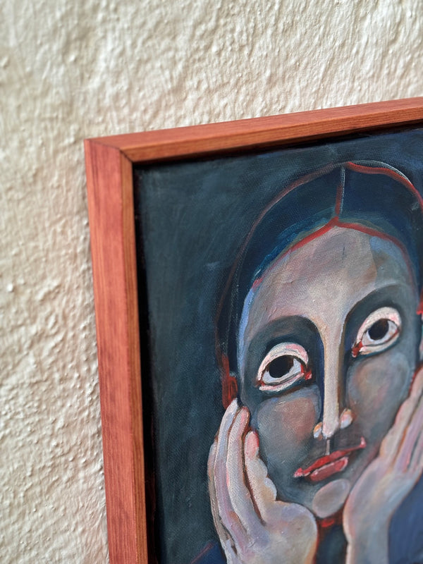 Daydreamer blue (Framed)