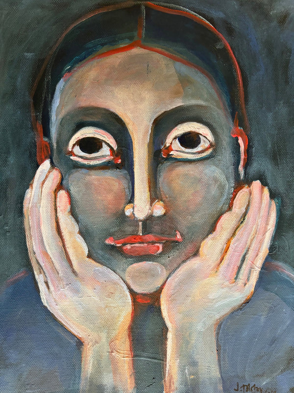 Daydreamer blue (Framed)