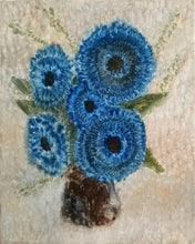 Load image into Gallery viewer, Blue flowers