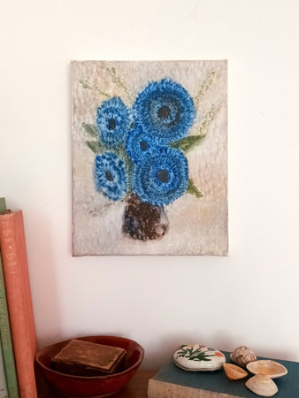 Blue flowers