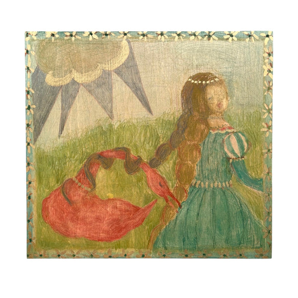 "Braids of quiet grief" (Framed)