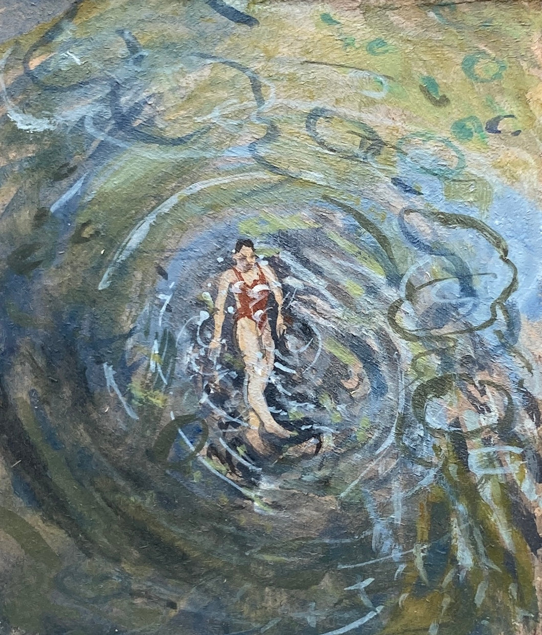 Bright Water (Framed)