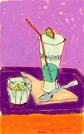 Campari Soda (Framed)
