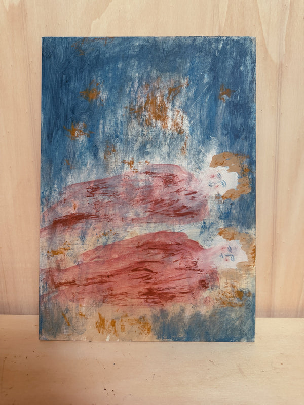 Comets above