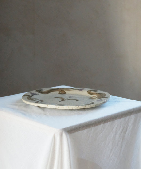 Cornflower Plate, Lilac # 1