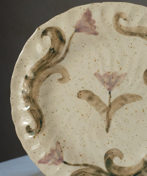 Cornflower Plate, Lilac # 2