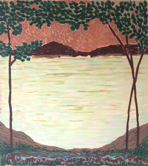 Dark Hills (Framed)