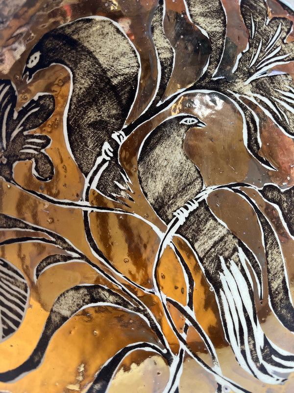 Dawn chorus trefoil bowl