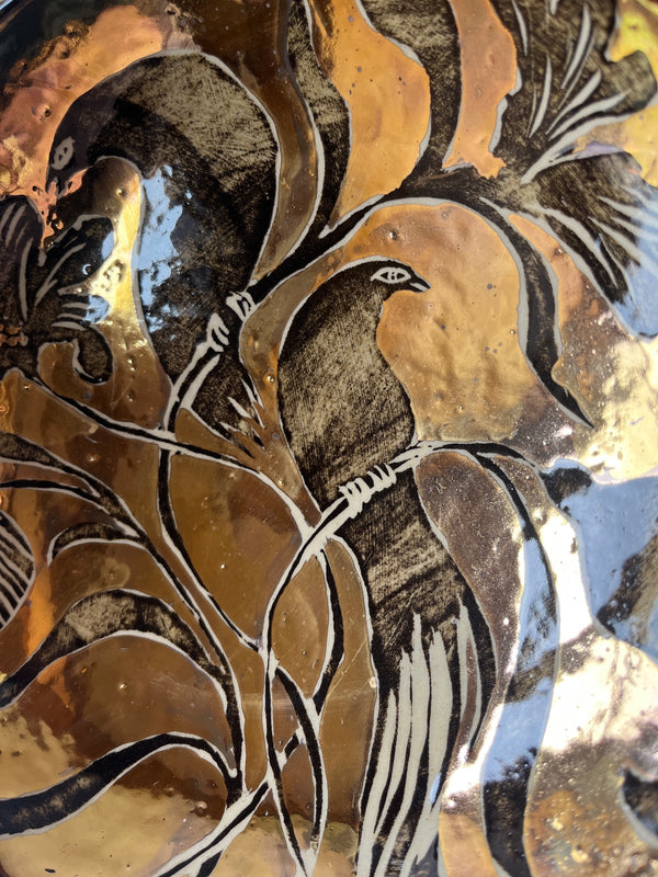 Dawn chorus trefoil bowl