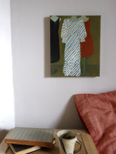 Load image into Gallery viewer, Striped Dress (purple &amp; blue)