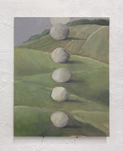 Load image into Gallery viewer, Echo (Sisyphus lies back, finally able to dream again, as his stone echoes up the hill)