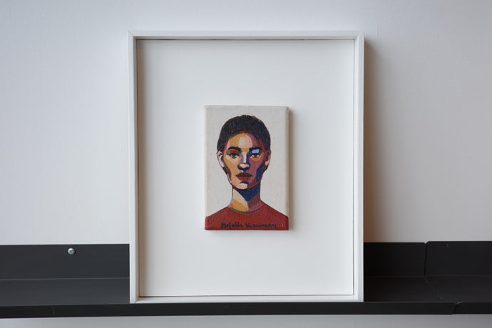 Face Study In Colour II (Framed)