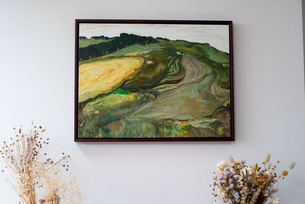 Facing East (Eypemouth) (Framed)
