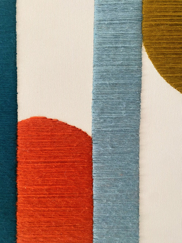 Facing Composition (Framed)
