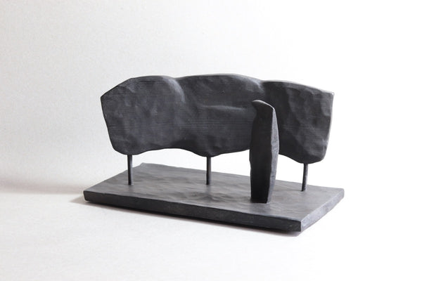 Figure with Trees