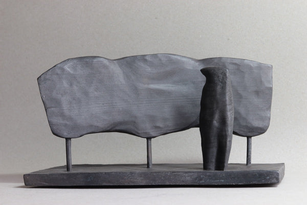 Figure with Trees