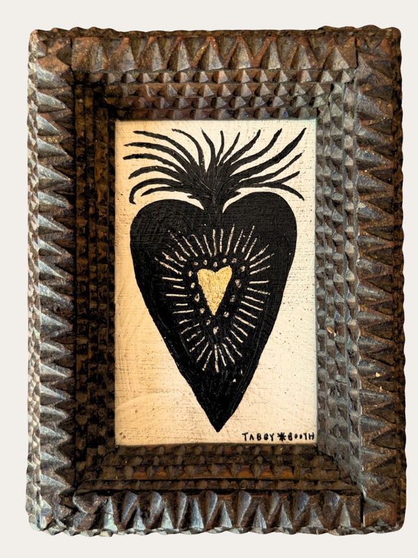 The Flaming Heart (Framed)