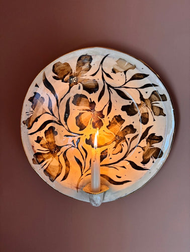 Floral sconce #1